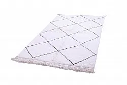 Tapete Kilim Marroquino Beni Ourain 245 x 145 cm