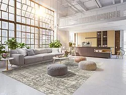 Tapete Wilton - Villani (cinza/areia)