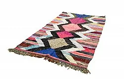 Tapete Berbere Marroquino Boucherouite 140 x 245 cm