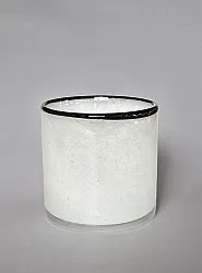 Lanterna M - Harmony (branco/preto)