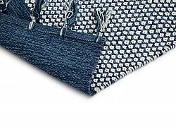 Tapete de retalhos - Vinga (azul)