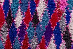 Tapete Berbere Marroquino Boucherouite 220 x 110 cm