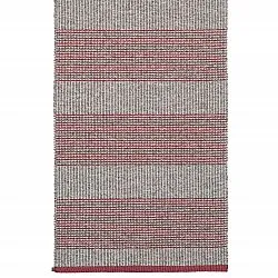 Tapetes de plástico e fios - Horredsmattan Penny mix (vermelho)