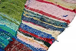 Tapete Berbere Marroquino Boucherouite 130 x 205 cm