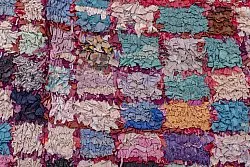 Tapete Berbere Marroquino Boucherouite 255 x 125 cm