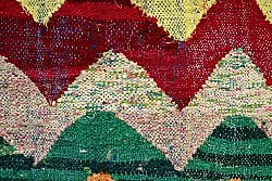 Tapete Berbere Marroquino Boucherouite 150 x 260 cm