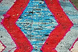 Tapete Berbere Marroquino Boucherouite 115 x 220 cm
