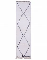 Tapete Kilim Marroquino Beni Ourain 310 x 80 cm