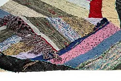 Tapete Berbere Marroquino Boucherouite 130 x 225 cm