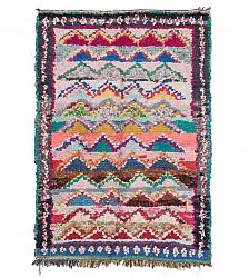 Tapete Berbere Marroquino Boucherouite 195 x 135 cm