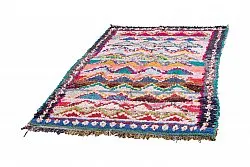Tapete Berbere Marroquino Boucherouite 195 x 135 cm