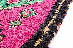 Tapete Berbere Marroquino Boucherouite 260 x 140 cm