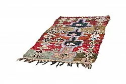 Tapete Berbere Marroquino Boucherouite 205 x 120 cm