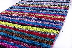 Tapete Berbere Marroquino Boucherouite 210 x 115 cm