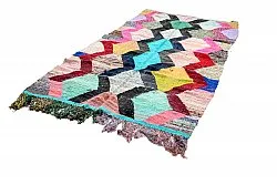 Tapete Berbere Marroquino Boucherouite 140 x 260 cm