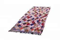 Tapete Berbere Marroquino Boucherouite 245 x 105 cm