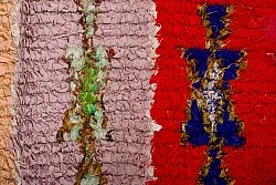 Tapete Berbere Marroquino Boucherouite 360 x 130 cm