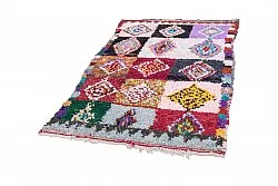 Tapete Berbere Marroquino Boucherouite 205 x 120 cm