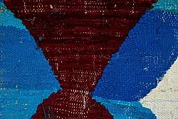 Tapete Berbere Marroquino Boucherouite 130 x 220 cm