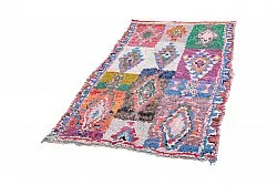 Tapete Berbere Marroquino Boucherouite 225 x 115 cm