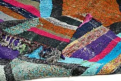 Tapete Berbere Marroquino Boucherouite 135 x 235 cm