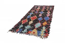 Tapete Berbere Marroquino Boucherouite 260 x 125 cm