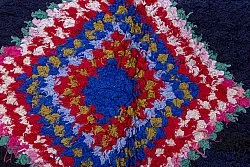 Tapete Berbere Marroquino Boucherouite 190 x 115 cm