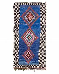 Tapete Berbere Marroquino Boucherouite 285 x 90 cm