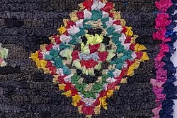 Tapete Berbere Marroquino Boucherouite 245 x 115 cm