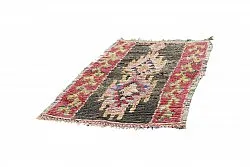 Tapete Berbere Marroquino Boucherouite 160 x 100 cm