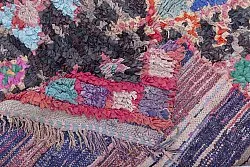 Tapete Berbere Marroquino Boucherouite 210 x 125 cm