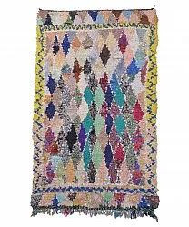 Tapete Berbere Marroquino Boucherouite 225 x 135 cm