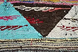 Tapete Berbere Marroquino Boucherouite 135 x 235 cm