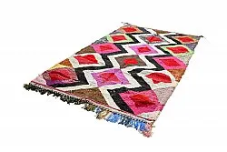 Tapete Berbere Marroquino Boucherouite 145 x 260 cm