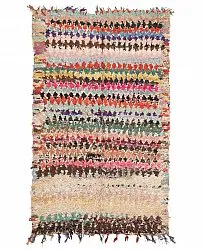Tapete Berbere Marroquino Boucherouite 255 x 145 cm