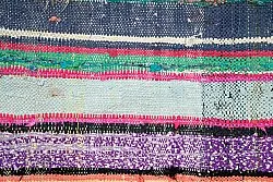 Tapete Berbere Marroquino Boucherouite 135 x 240 cm