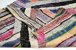 Tapete Berbere Marroquino Boucherouite 135 x 240 cm