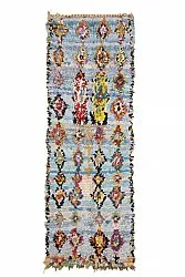 Tapete Berbere Marroquino Boucherouite 290 x 95 cm