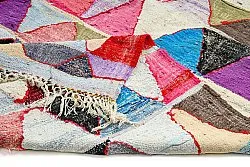 Tapete Berbere Marroquino Boucherouite 135 x 275 cm