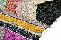 Tapete Berbere Marroquino Boucherouite 130 x 260 cm