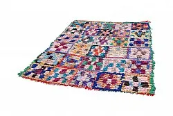 Tapete Berbere Marroquino Boucherouite 195 x 150 cm