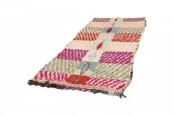 Tapete Berbere Marroquino Boucherouite 205 x 100 cm