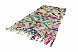 Tapete Berbere Marroquino Boucherouite 145 x 295 cm