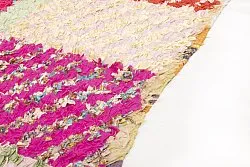 Tapete Berbere Marroquino Boucherouite 205 x 100 cm