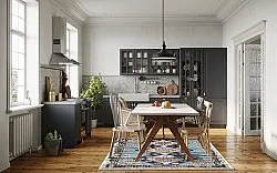 Tapete Wilton - Mazzarino (azul/multicolorido)