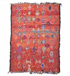 Tapete Berbere Marroquino Boucherouite 215 x 155 cm