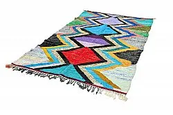 Tapete Berbere Marroquino Boucherouite 140 x 235 cm