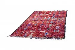Tapete Berbere Marroquino Boucherouite 215 x 155 cm