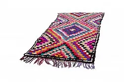 Tapete Berbere Marroquino Boucherouite 225 x 125 cm