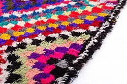 Tapete Berbere Marroquino Boucherouite 225 x 125 cm